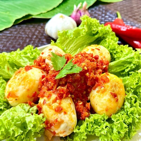 Telur Balado (Egg with Balado Chili)