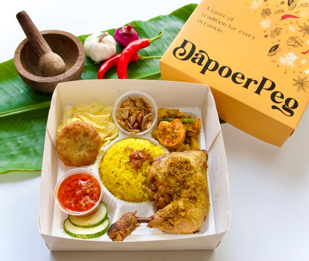 Bento Nasi Kuning Chicken Special Set 